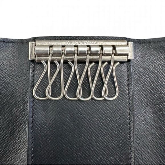Louis Vuitton Damier Graphite 6-Ring Key Holder w/ Box & Dust Bag - Picture 7 of 9
